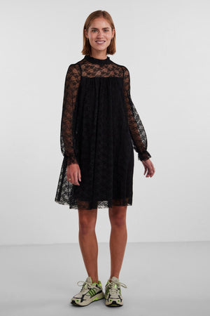 May Lace Maxi Klänning - Svart