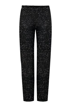 Delphia Wide Byxor - Svart