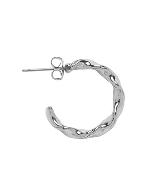 Maja Hoop Örhängen - Silver