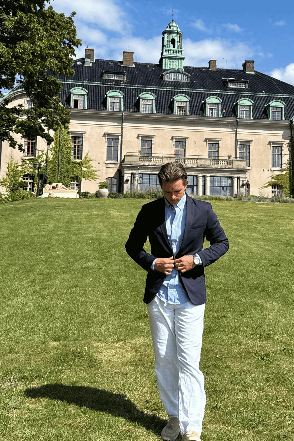 Originalet Performance Blazer - Marinblå