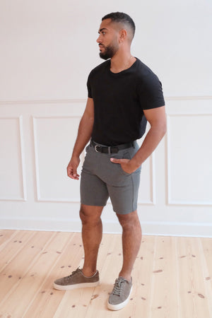 Performance Shorts - Mörkgrå