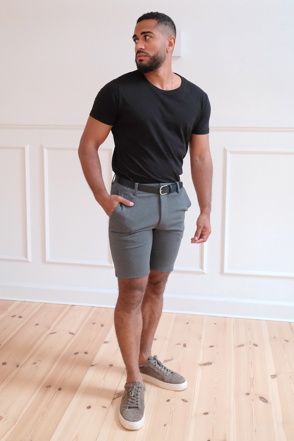 Performance Shorts - Mörkgrå
