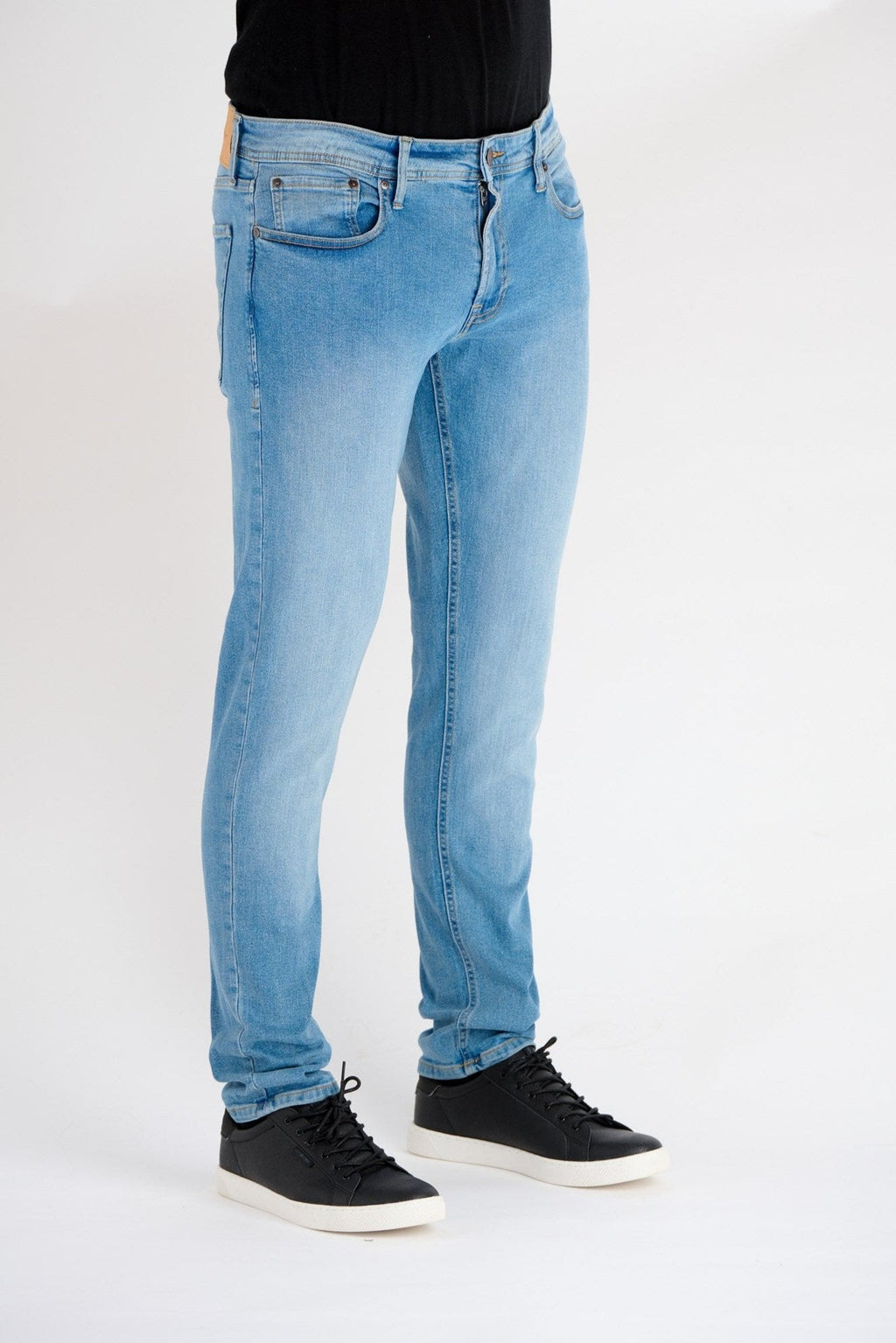 Performance Jeans (Slim) - Ljusblå Denim