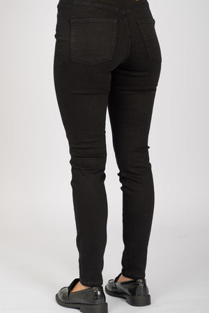 Performance Skinny Jeans - Black Denim