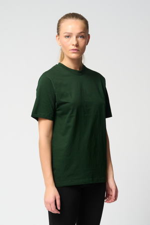 Oversized Tee - Flaskgrön