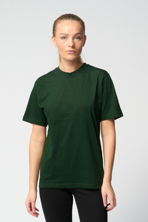 Oversized Tee - Flaskgrön