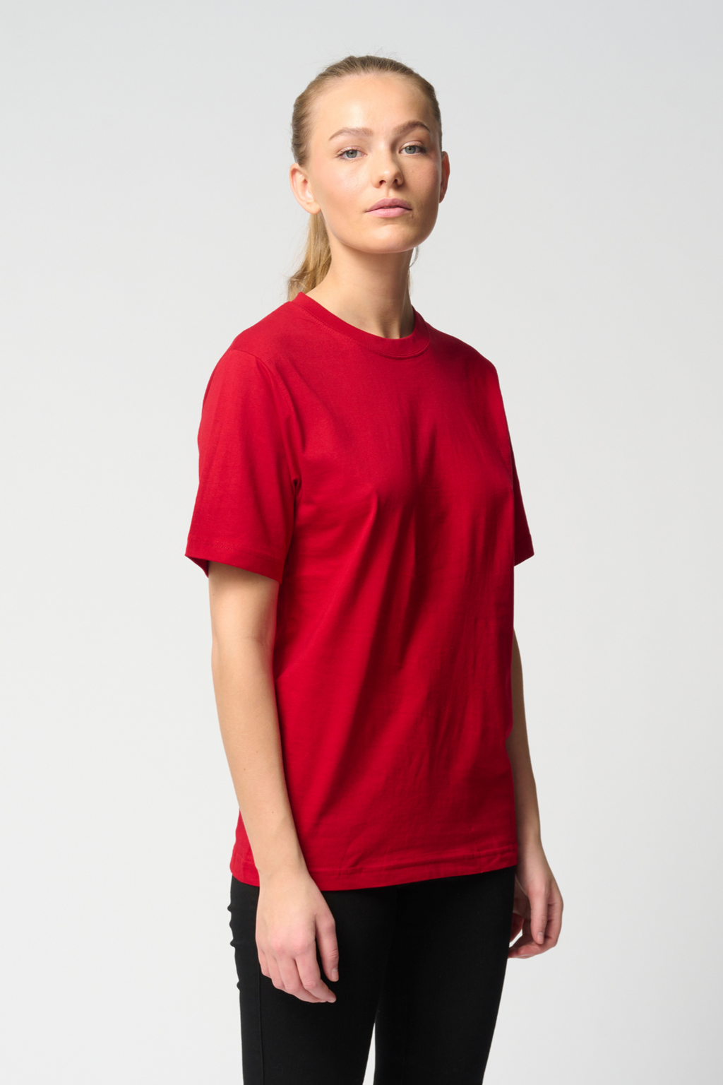 Oversized Tee - Röd