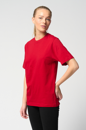 Oversized Tee - Röd