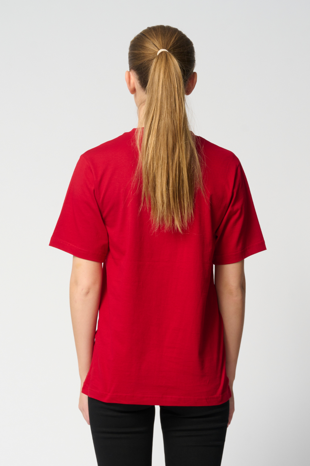 Oversized Tee - Röd