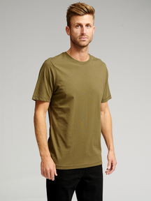 Ekologisk Basic Tee - Armygrön