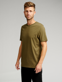 Ekologisk Basic Tee - Armygrön