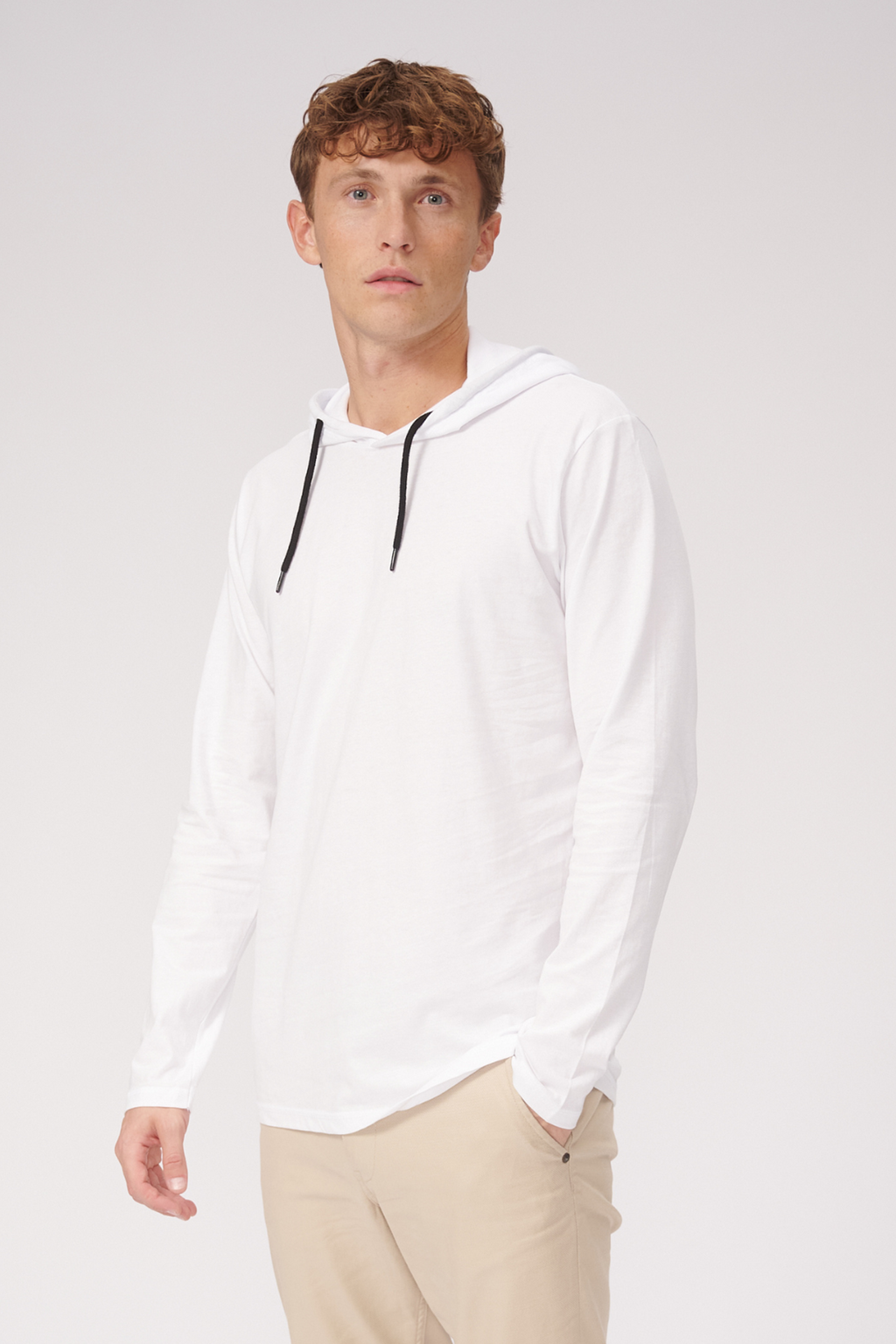 Light hoodie - White