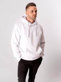 Basic Hoodie - Vit