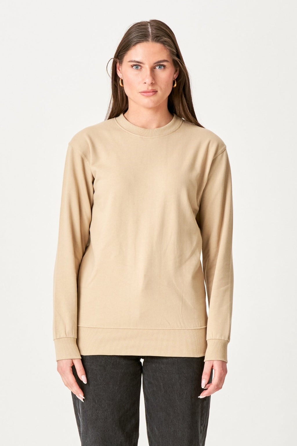 Basic Crewneck - Sand dam