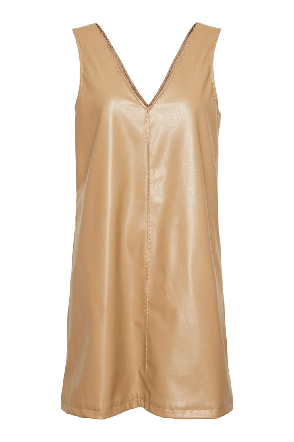 Bella Coated Klänning - Tigers eye