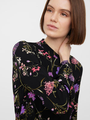 Easy Långärmad Skjortklänning - Lila