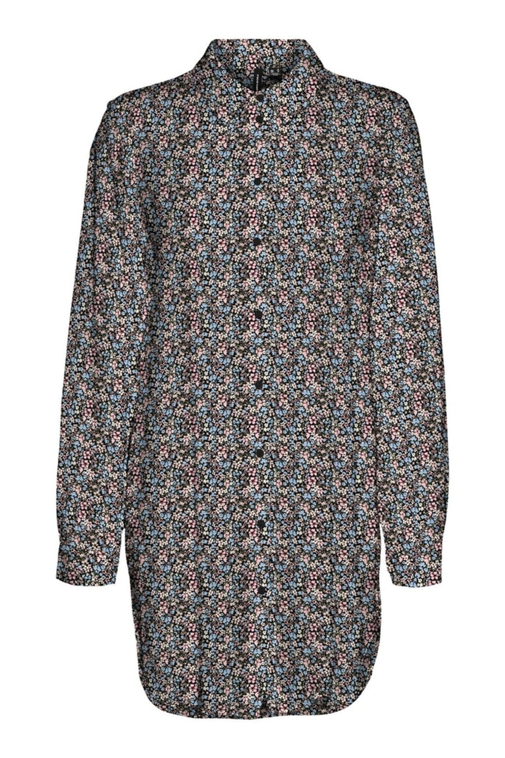 Easy Lång Skjorta - Svart