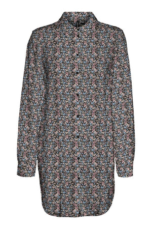 Easy Lång Skjorta - Svart