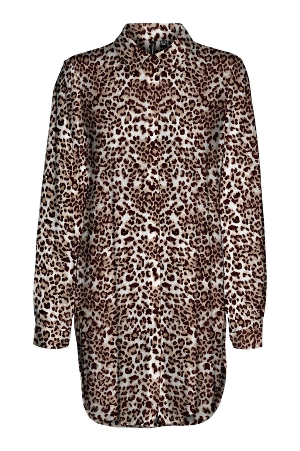 Easy Lång Skjorta - Tan