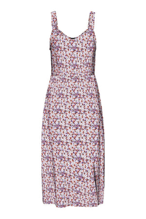 Easy Strap Calf Dress - Lila