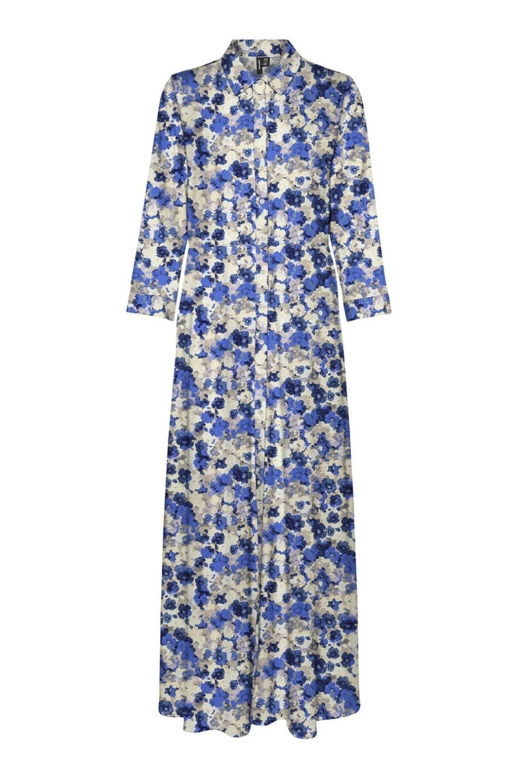 Elly 3/4 Skjortklänning - Nautical Blue