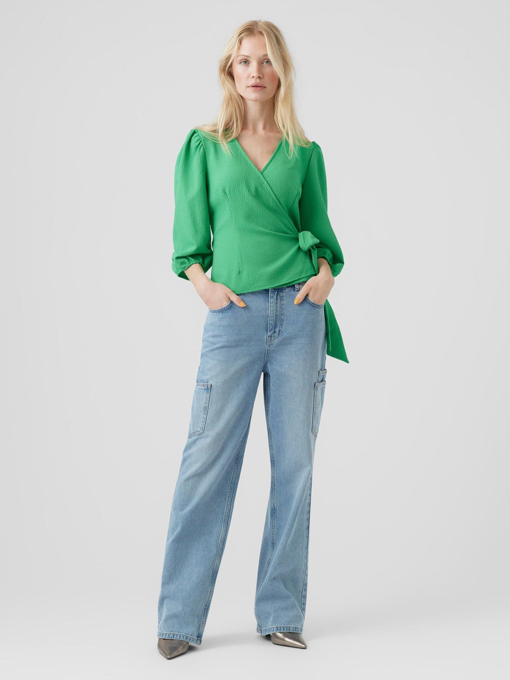 Pepper Aya Blus - Bright Green