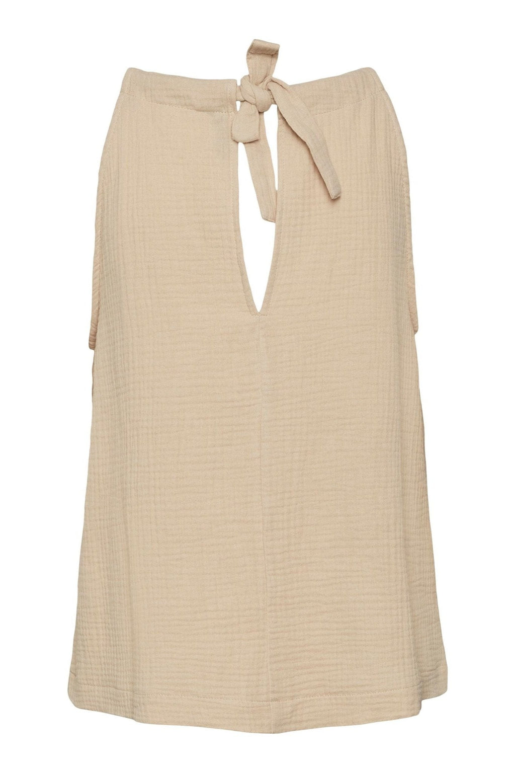 Natali Halterneck Topp - Irish Cream