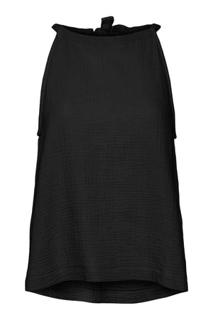 Natali Halterneck Topp - Svart