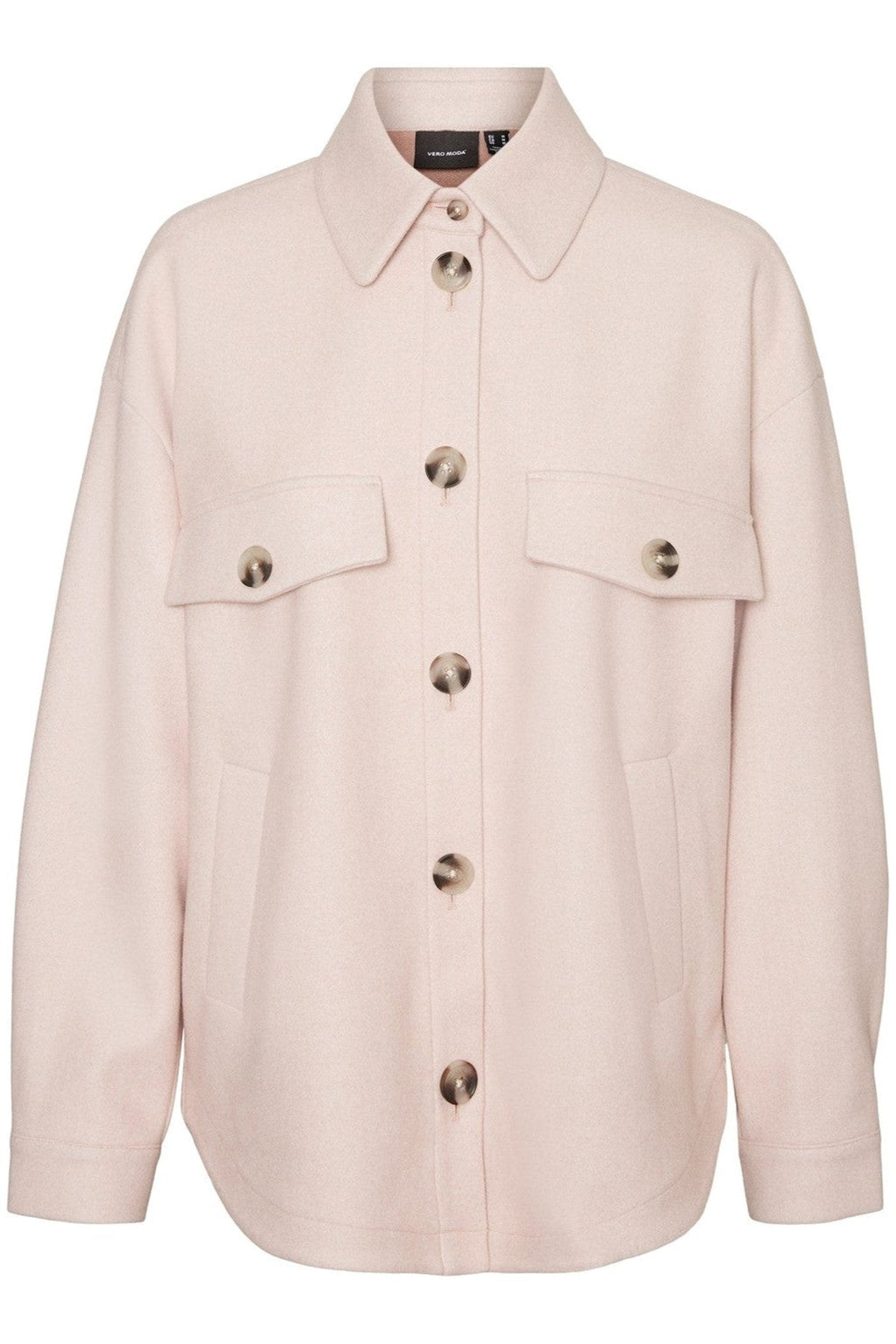 Nelly skjortjacka - Sepia Rose