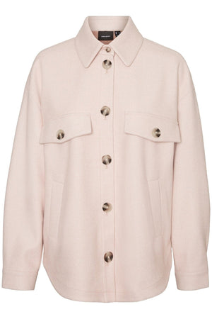 Nelly skjortjacka - Sepia Rose