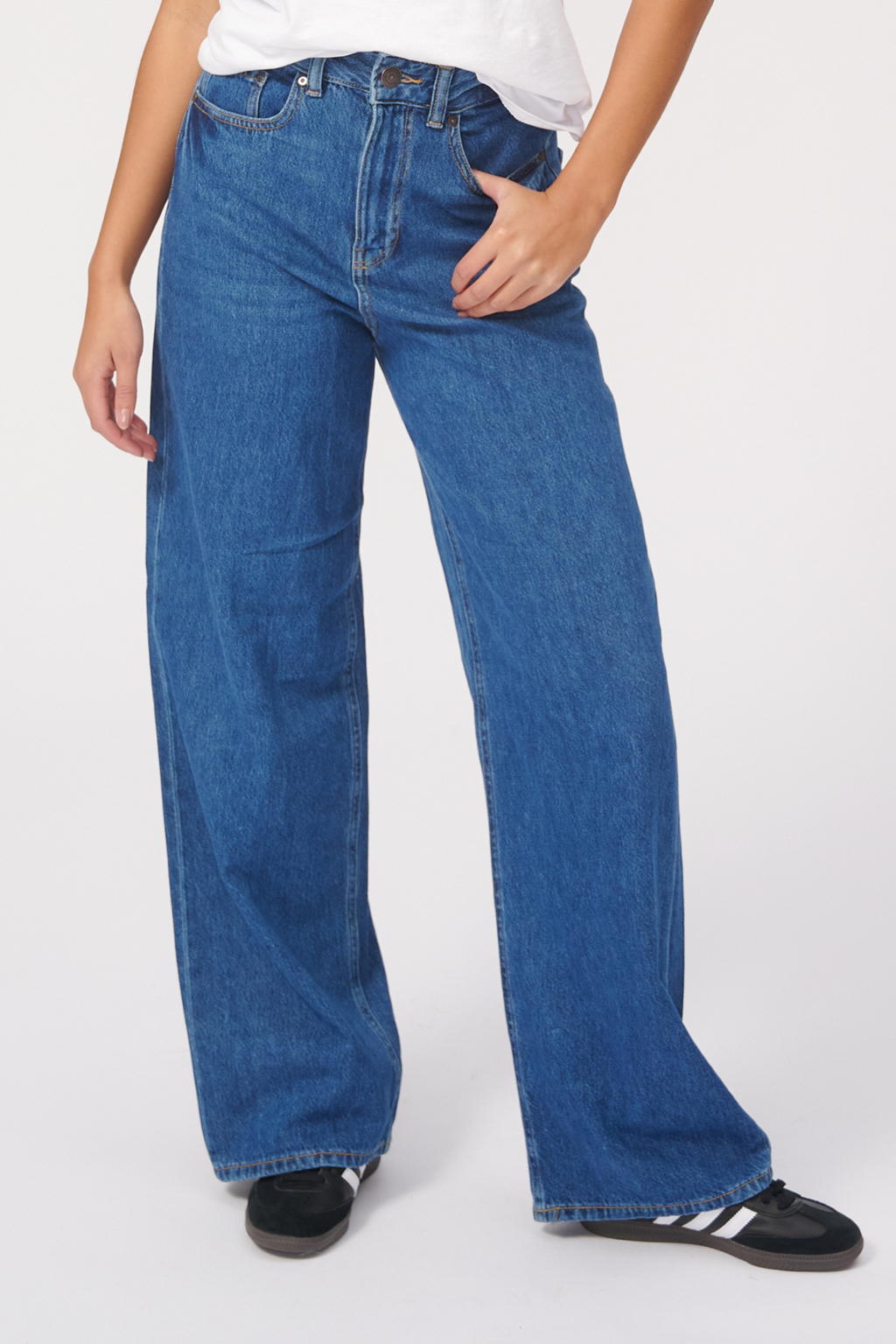 Performance Wide Jeans - Paketerbjudande (2 st)