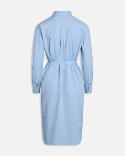 Morika Lång Skjortklänning - Mellanblå - Sisters Point - Blå 2