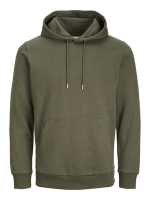 Basic Sweatsuit m. Hoodie (Mörkgrön) - Paketerbjudande