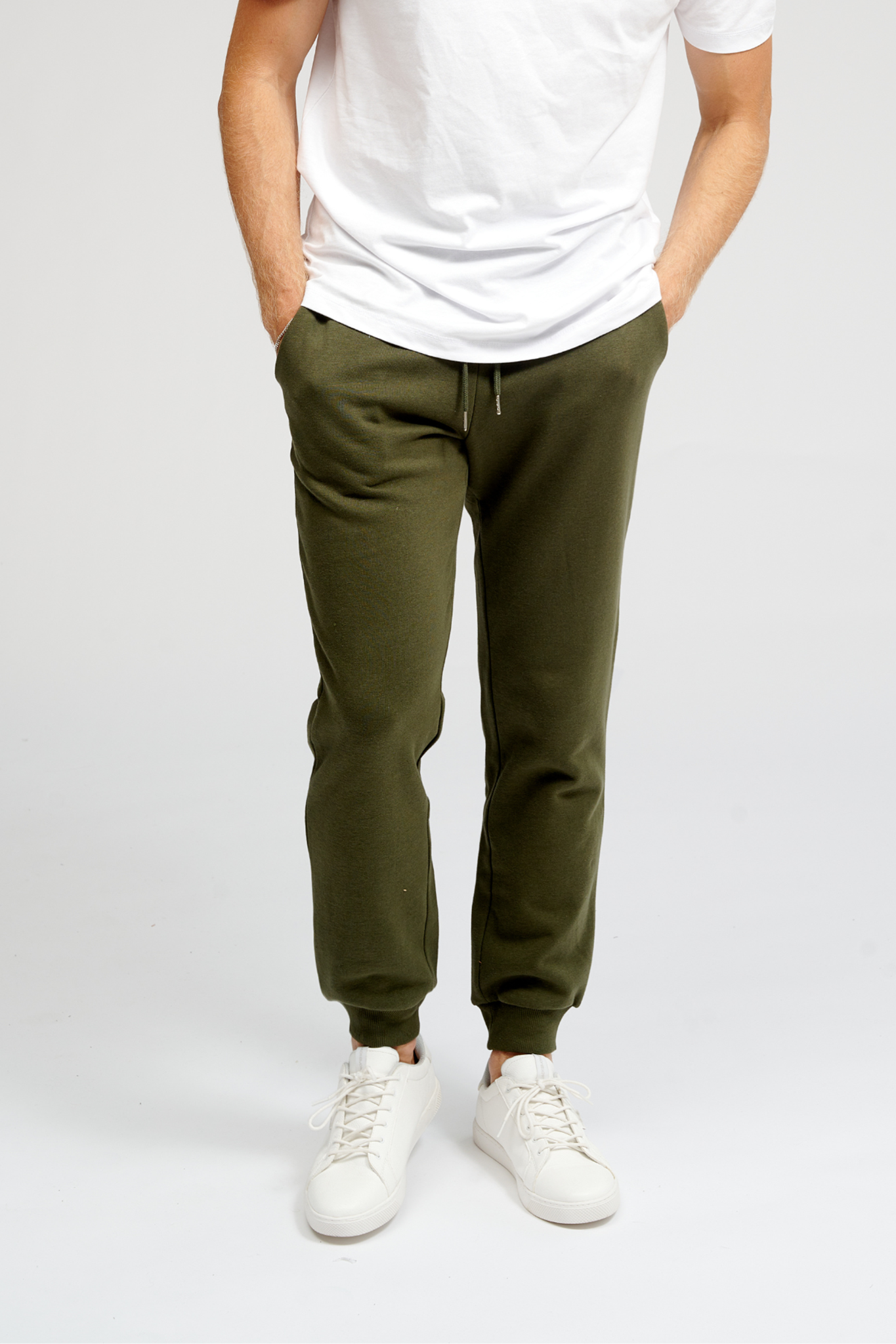 Basic Sweatpants - Mörkgrön - TeeShoppen - Grön
