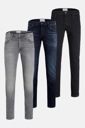 Performance Jeans (Slim) - Paketerbjudande (3 par)