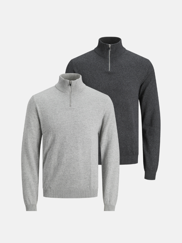 Basic Knit High Neck - Paketerbjudande (2 st)