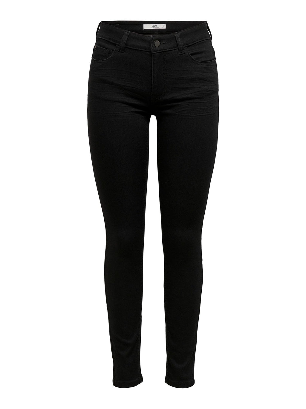 Performance Jeans - Svart (mid waist)