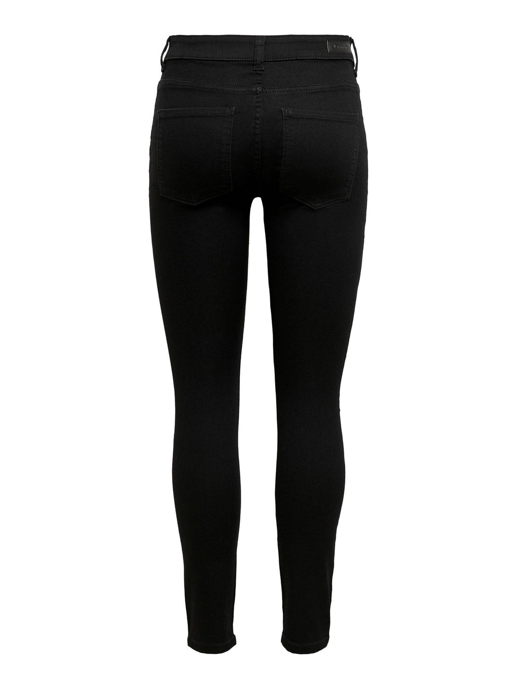 Performance Jeans - Svart (mid waist)