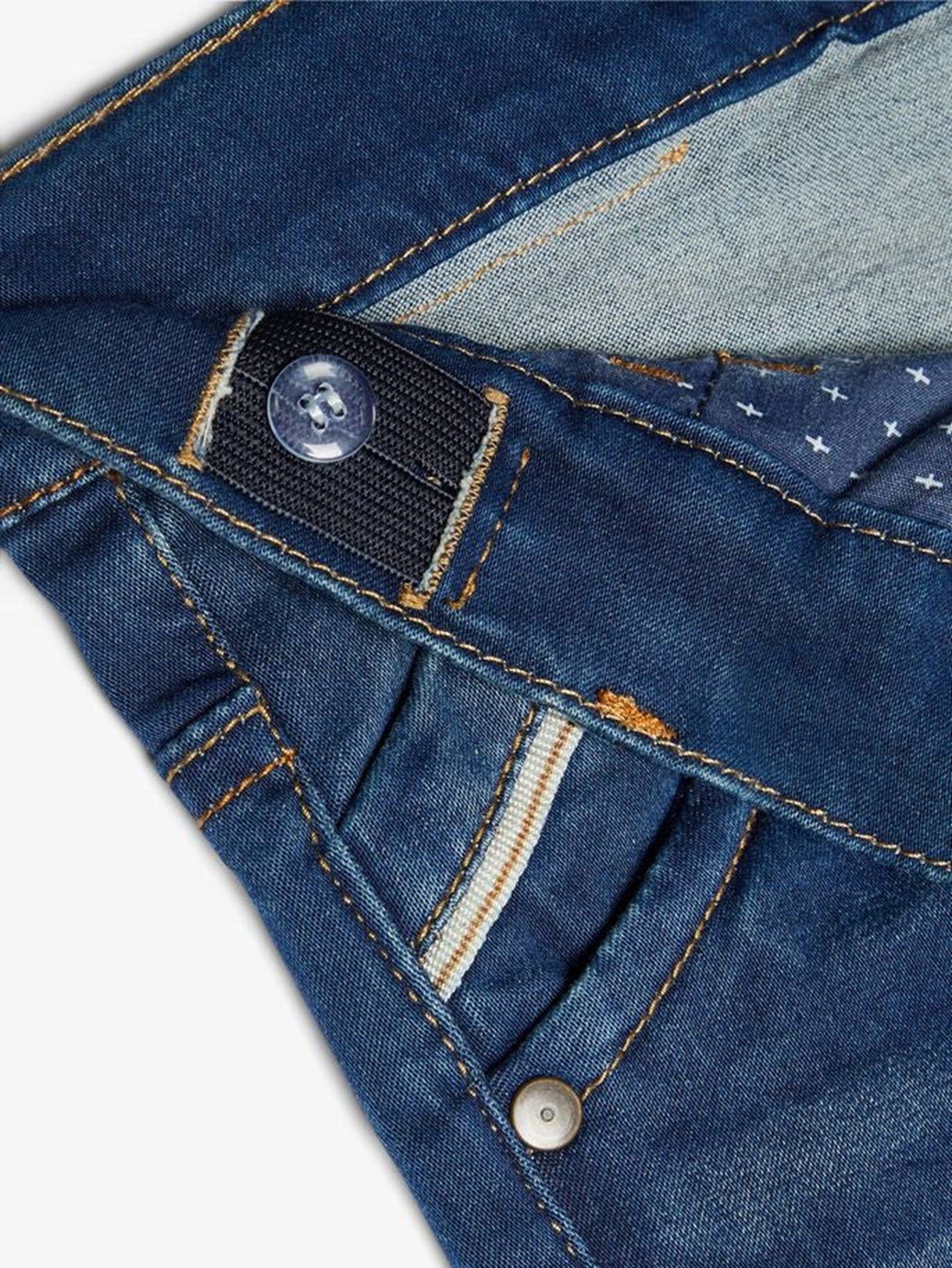 Stretchy x-slim fit Jeans - Mellanblå Denim - Name It - Blå 3