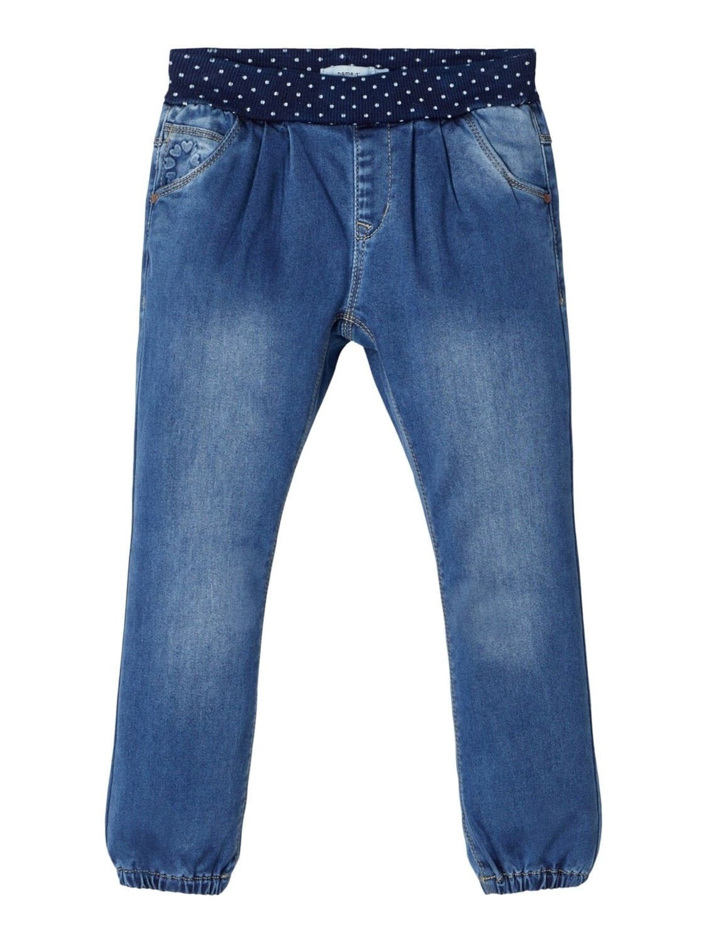 Bibi Jeans - Blå denim - Name It - Blå