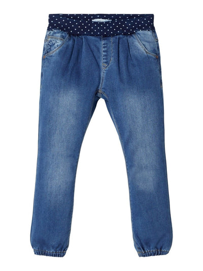 Bibi Jeans - Blå denim - Name It - Blå