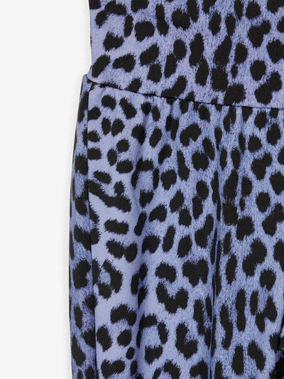 Mönstrade leggings - Blå leopard - Name It - Blå 4
