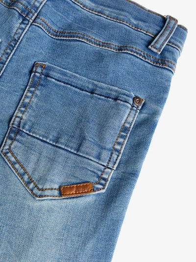 X-Slim Fit Ripped Jeans - Ljusblå denim - Name It - Blå 4