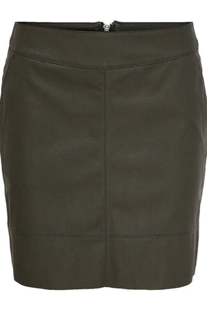 ONLBASE faux läderkjol otw - Torv