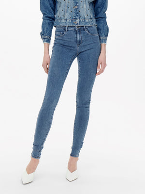 Rain Skinny fit Jeans - Blå denim - ONLY - Blå