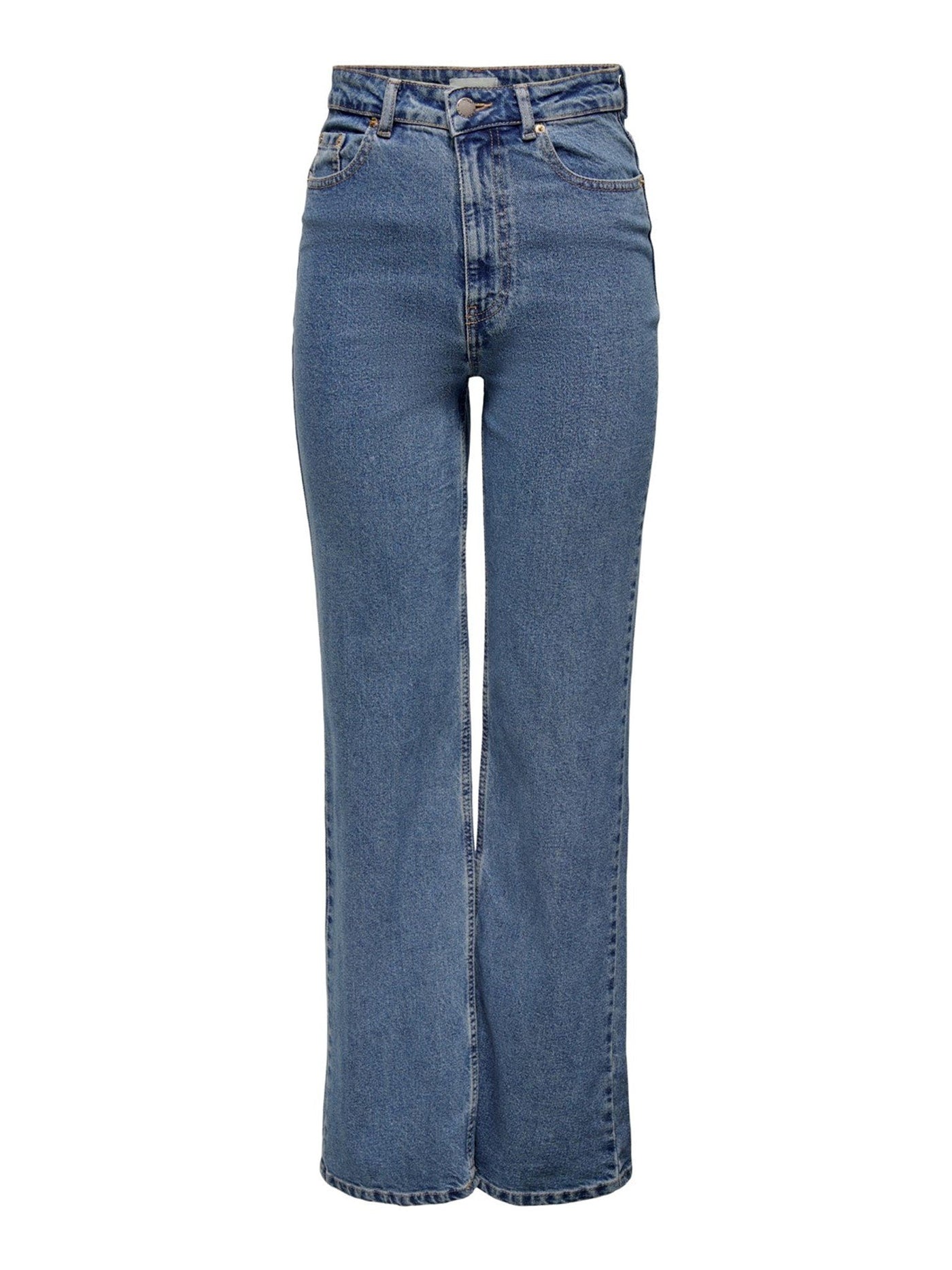 Camille Wide Leg Jeans - Blå denim - ONLY - Blå 2