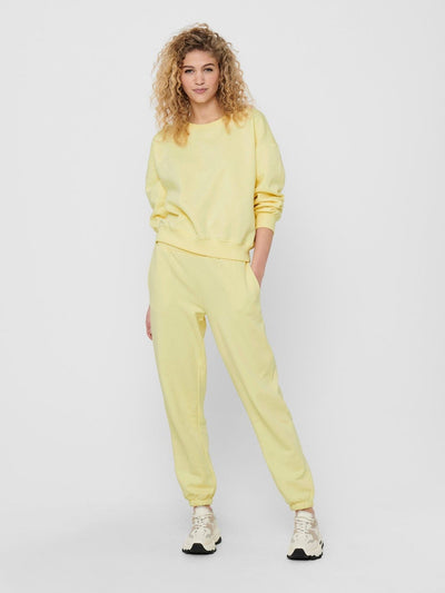 Comfy sweatpants - Pastell gul - ONLY - Gul 3