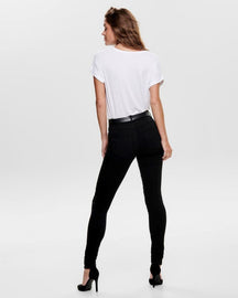 Rain skinny Jeans - Svart