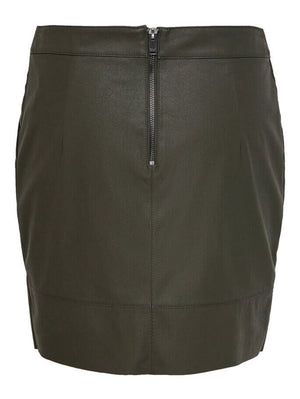 ONLBASE faux läderkjol otw - Torv