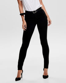 Rain skinny Jeans - Svart